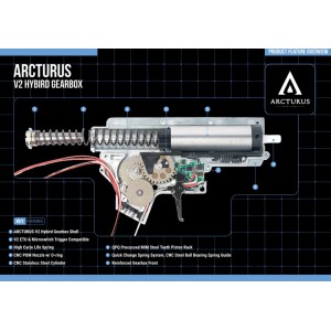Страйкбольный автомат Arcturus AR15 CQB FE AT-AR01E-CQ-FE Страйкбольный автомат Arcturus AR15 CQB FE AT-AR01E-CQ-FE